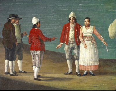 来自意大利普利亚加里波利的人（来自加里波利的人） Jacob Philipp Hackert dit Hackert d