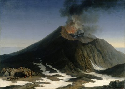 埃特纳火山的喷发 作者 雅各布·菲利普·哈克特
