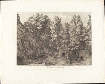 在Cività Castellana 作者 雅各布·威廉·梅乔