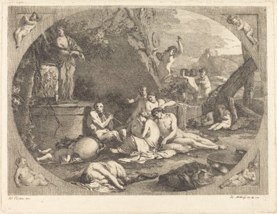 Bacchanal 作者 朱利奥·卡皮奥尼之后的雅各布·威廉·梅肖