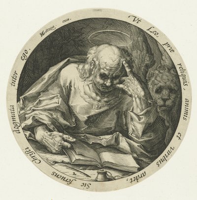 马可传道人
四福音书（系列名称） 作者 Jacob de Gheyn (II)（归属于）