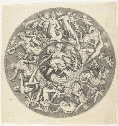 海神王国 作者 威廉·丹尼尔斯（Willem Danielsz）。范·特特罗德