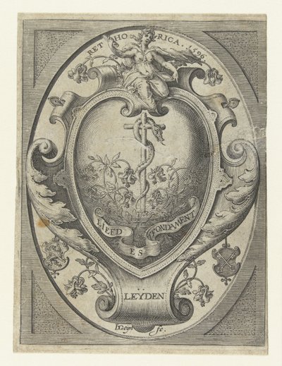 莱顿修辞学会徽 Liefde is 