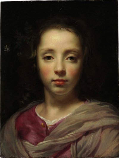 少女头像 作者 雅各布·范·奥斯特