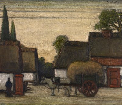 干草车（布面油画） 作者 雅各布斯·史密斯