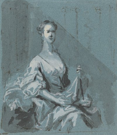 一位女士的画像 作者 雅各布·阿米戈尼