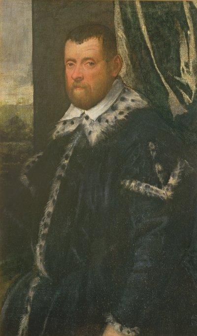 Battista Morosoni（1537-98），高级检察官 作者 雅各布·罗布斯提·丁托列托