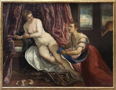 达娜厄（Danae），希腊神话中的阿尔戈斯国王阿克里西奥斯（Acrisios）的女儿，他因害怕孙子预言他的死亡而将她锁起来。 他与宙斯以金雨的形式结合，珀西诞生了。 雅各布·罗布斯蒂（Jacopo Robusti）（又名“Tin”）的绘画 作者 雅各布·罗布斯提·丁托列托