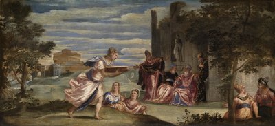 图西亚的苦难》，约 1555 年（布面油画） 作者 Jacopo Robusti Tintoretto