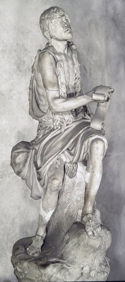 施洗者圣约翰（大理石雕塑 作者 Jacopo Sansovino