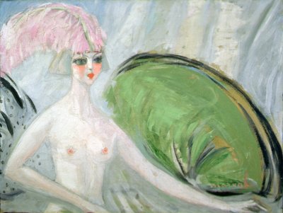 裸女》（布面油画） 作者 Jacqueline Marval