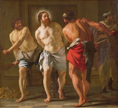 基督的鞭and，1630年 作者 Jacques Blanchard