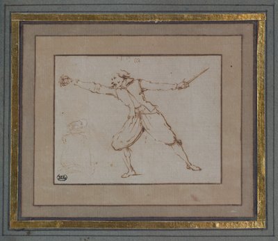 击剑运动员，1766年 作者 雅克·卡洛