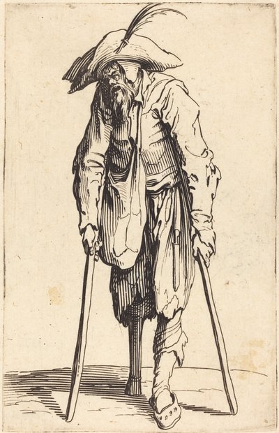 木腿乞丐 作者 Jacques Callot