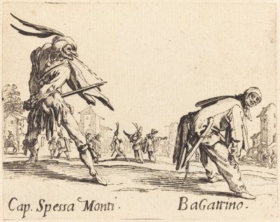 Spessa Monti和Bagattino船长 作者 雅克·卡洛