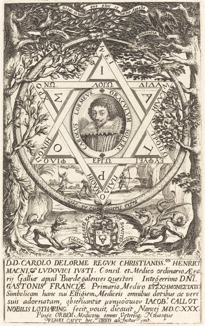 查尔斯-德-洛姆，1630年。 作者 Jacques Callot