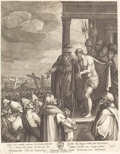 Ecce Homo, 1613. 作者 雅克·卡洛