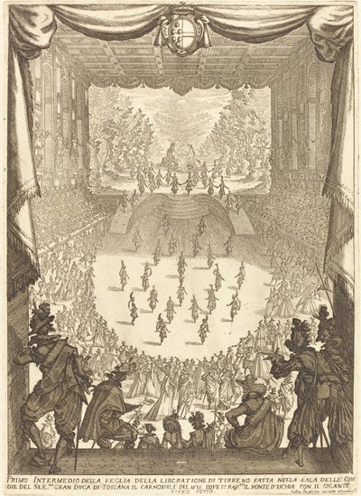 第一首间奏曲，1617年。 作者 雅克·卡洛