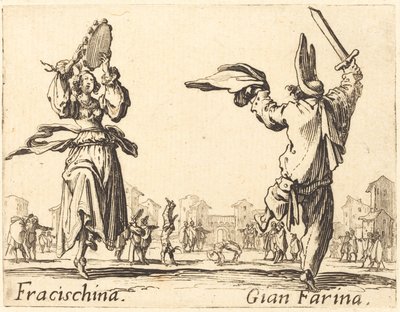 Fracischina和Gian Farina 作者 雅克·卡洛