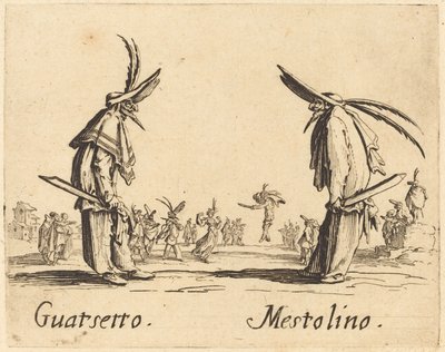 Guatsetto和Mestolino 作者 雅克·卡洛