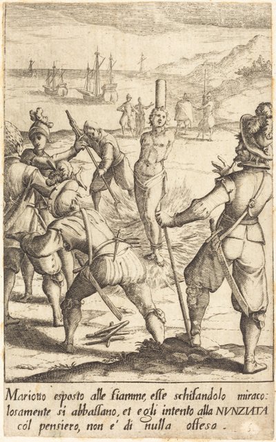 Mariotto, 1619年。 作者 雅克·卡洛