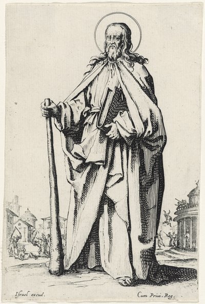 1631年，来自LesGrandsApôtres（The Large Apostles）的Saint James the Less 作者 雅克·卡洛