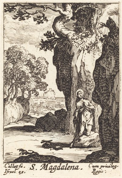 抹大拉的圣玛丽 作者 Jacques Callot