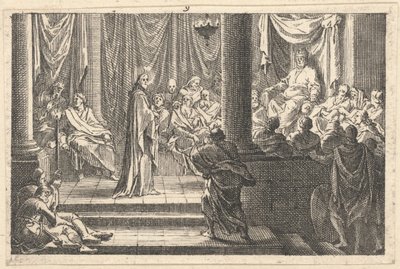 充满激情的场景（蚀刻） 作者 Jacques Callot
