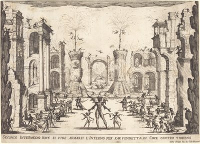 第二首间奏曲，1617年。 作者 雅克·卡洛