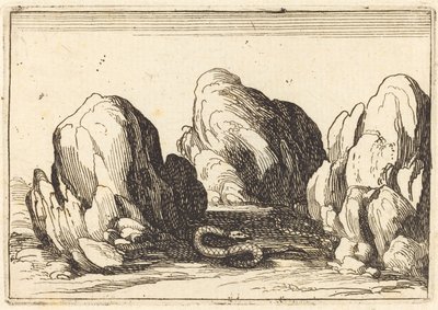 蛇，1628年。 作者 雅克·卡洛