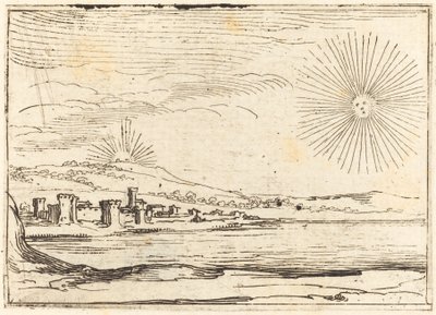 太阳升起，1628年。 作者 雅克·卡洛