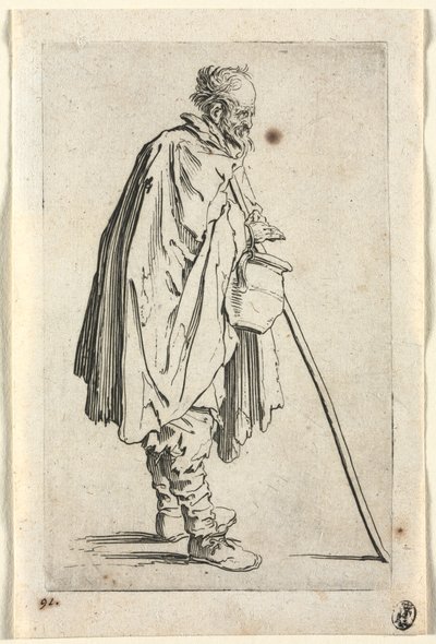 乞丐提壶乞丐 作者 Jacques Callot