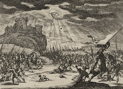圣保罗的转换，1635年 作者 雅克·卡洛