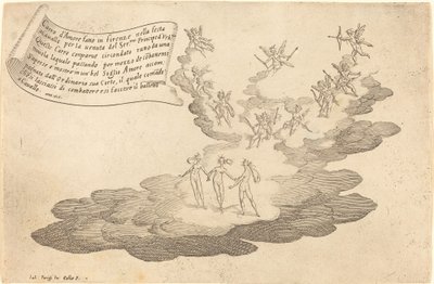 爱的浮萍》，1616年。 作者 雅克·卡洛