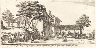 小花架》，1635年。 作者 雅克·卡洛