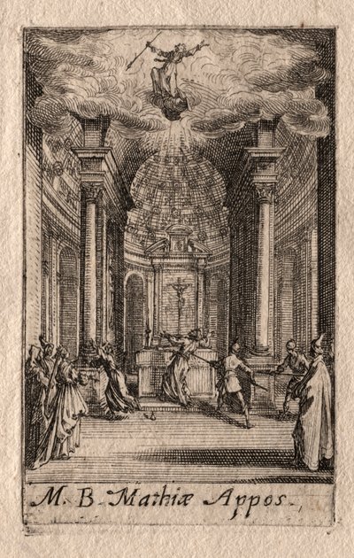 使徒的殉难  圣马提亚 作者 Jacques Callot