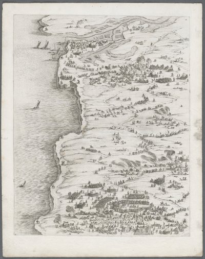 拉罗谢尔围困：第5板，1628年至1630年。 作者 雅克·卡洛