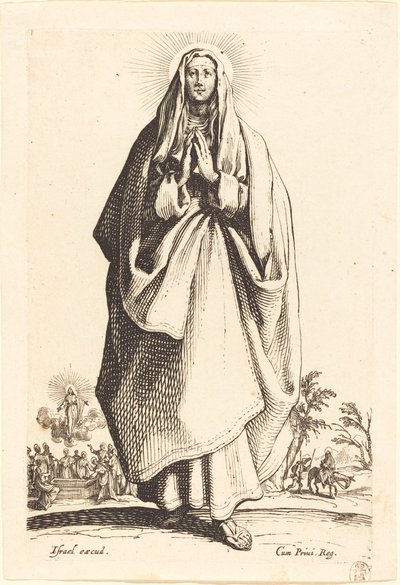 处女》，1631年出版。 作者 雅克·卡洛