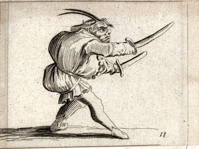 Varie Figure Gobbi ... （雕刻） 作者 雅克·卡洛