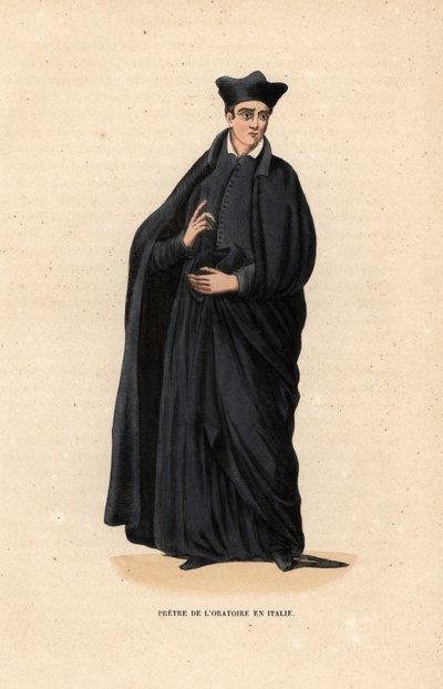 意大利神学院牧师，Pretre de l