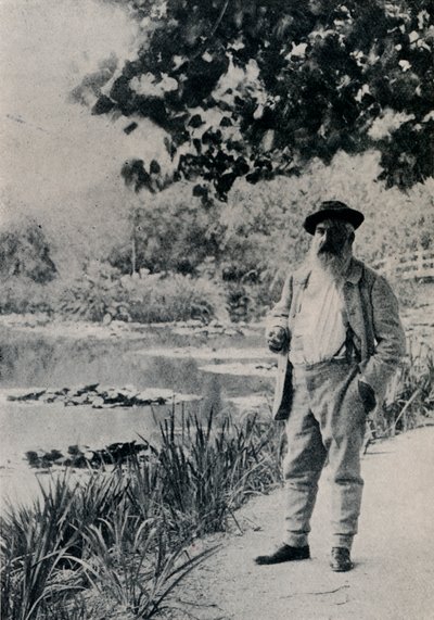 克劳德-莫奈，吉维尼》，1905年 作者 雅克·欧内斯特·布卢兹