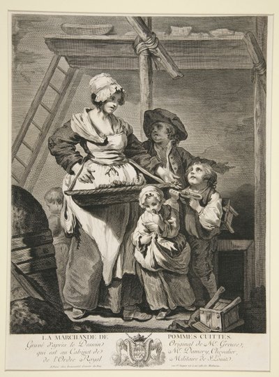 La marchande de Pommes Cuites 作者 雅克·菲尔曼·博瓦莱