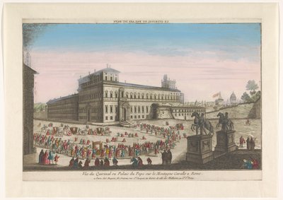 罗马奎里纳尔宫景观
Le Quirinal ou palais du pape（物名） 作者 无名氏