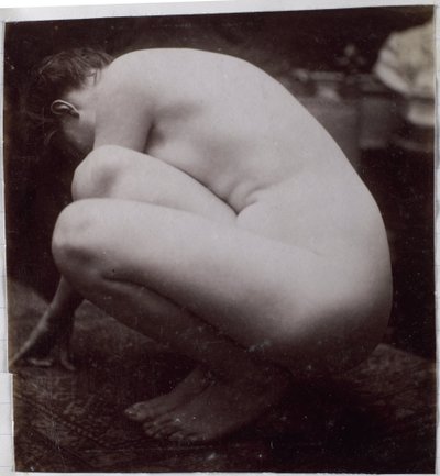 雅克-德-拉林工作室中的裸体女模特研究，从侧面看，图尔奈美术馆中喷泉元素的初步研究，以及圆形喷泉的初步研究 作者 雅克·拉莱恩（归因于）