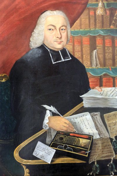 佳能Afforty肖像，1760年 作者 Jacques Nicolas Julliard