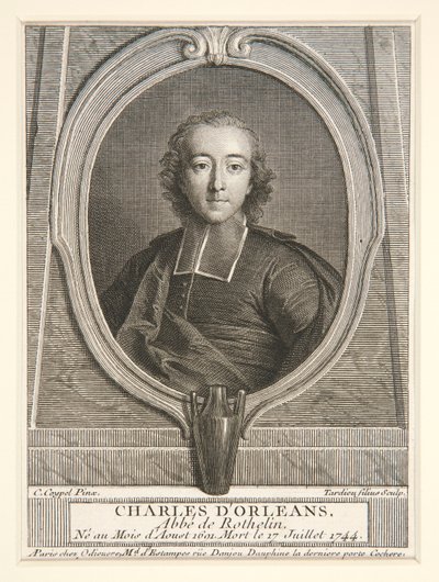 查尔斯肖像 作者 雅克·尼古拉斯·塔迪厄（Jacques Nicolas Tardieu）