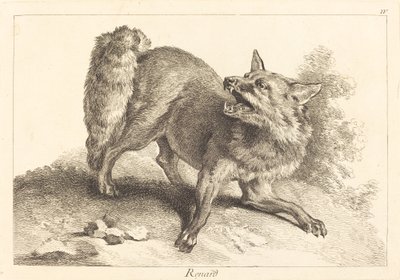 雷纳（福克斯） 作者 Jacques Philippe Le Bas 和 Jean Eric Rehn 在 Jean Baptiste Oudry 之后