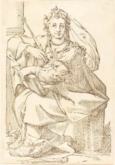 Sibylla Phrygia 作者 雅克·斯特拉（Jacques Stella）