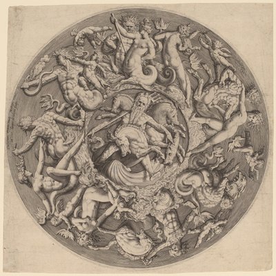 海王星的王国 作者 威廉·丹尼尔斯·范·泰特罗德（Willem Danielsz van Tetrode）之后的雅克·德·盖恩二世