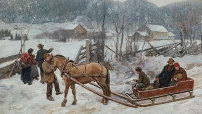 结束雪橇旅行回家 作者 雅恩·埃克内斯